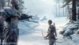 ویدیو جدیدی بازی God of War در جریان مسابقه بسکتبال