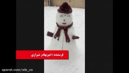 جشنواره ساخت آدم برفی پیش دبستان دبستان ستارگان زمین