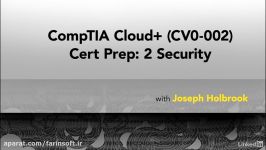 فیلم آموزش CompTIA Cloud+ CV0 002 Cert Prep 2 Securi