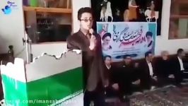 بدل حمید هیراد در مراسم جشن سالگرد پیروزی انقلاب اسلامی