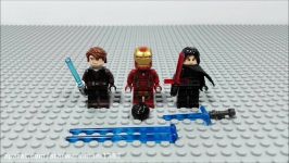 LEGO Star Wars The Last Jedi  Light Side Kylo Ren Ben Solo Minifigure Review