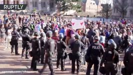 Clashes erupt as Patriot Prayer Freedom Rally meets counter protest in Seattle