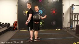 Wall Balls  Rotational Partner Exercises