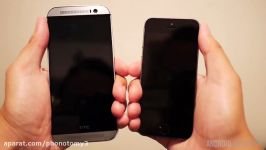 HTC One M8 vs Apple iPhone 5s  Quick Look