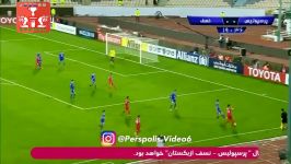 گل اول پرسپولیس به نسف قارشی توسط گادوین منشا