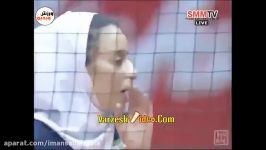 شاهکار شبنم علیخانی ستاره تیم ملی والیبال بانوان  Iran volleyball women team