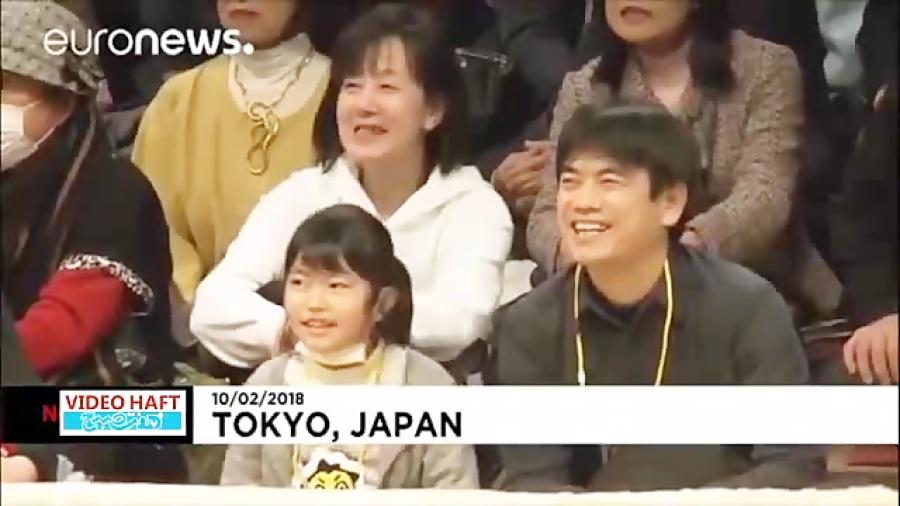 شگرد ژاپنی ها برای علاقمندی کودکان به کشتی سنتی سومو