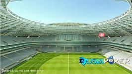 استادیوم کاسموس آرنا زیباترین استادیوم روسیه