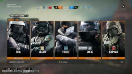 از رنک عمو تورج صدرا خان اعظم  Rainbow Six® Siege