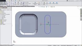 Solidworks tutorial  sketch kitchen sink in Solidworks