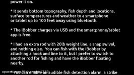 iBobber Fishing Test