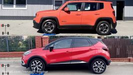 Traction control test  Jeep Renegade FWD vs Renault Captur XMOD