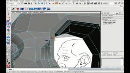 موزش مدلسازی سردر مایا 21   head plan modelin