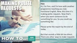 انگلیسی روزمره HOW TO Make polite requests