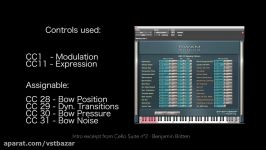 Samplemodeling  The Cello  Control and Expression