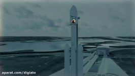 Falcon Heavy Animation