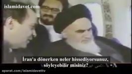 İmam Humeyni İrana Dönerken