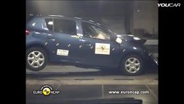CRASH TEST Dacia Sandero 2013 تست تصادف ساندرو 2013