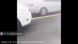 مه گرفتگی در جاده ابوظبی دبی به تصادف زنجیره ای ۴۴ خودرو زخمی شدن بیش ۲۰ نفر منجر شد.