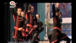 رقص آذری آذربایجانی یاللی گروه اوتلار استاد رحیم شهریاری در کیش،شبکه جام جم