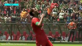 Pes 2018  گیم پلی استقلال خوزستان لوکوموتیو