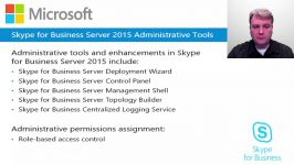 01  04  Plan and Design Skype for Business 2015  Administrative Tools