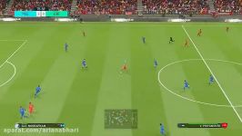 Pes 2018  گیم پلی پرسپولیس استقلال تهران