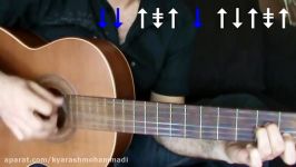 Iranian Guitar 68 Rhythms آموزش گیتار ریتم 68 ایرانی بخش چهارم