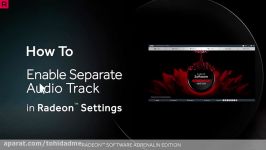 Radeon™ ReLive How to Enable Separate Audio Tracks