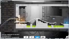 تریلر گیم پلی بازی Bridge Constructor Portal