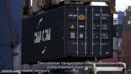 Building a CMA CGM container ship