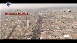 حضور میلیونی زوار الحسین در کربلا  اربعین امسال