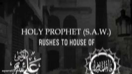 The Holy PROPHET shed TEARS over Hussain as