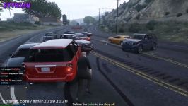 MASSIVE PILEUP  GTA 5 Online GTA V Funny Moments