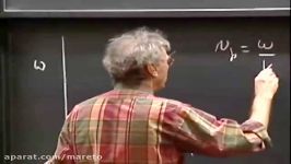 Lec 12 Dispersion Phase Velocity Group Velocity  8.03 Vibrations and Waves Walter Lewin