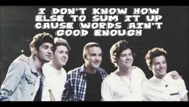 One Direction  Better Than Words Lyrics