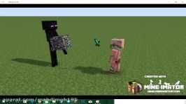 جنگ enderman zombie pigmanکوتاه