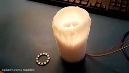 Candle Flame Effect NeoPixel Arduino