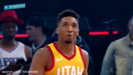 هایلایت مسابقه اسلم دانک آل استار 2018 بسکتبال NBA