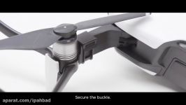 آموزش نصب ملخ های کوادکوپتر مویک ایر DJI Mavic Air