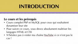 Tutoriel Cours Complet PhP MySQL Chapitre 127 Introduction au PhP