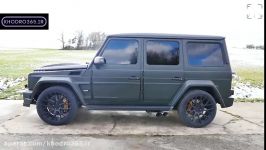 شتاب بنز G63 AMG رسیدن به سرعت 260 کیلومتر در ساعت