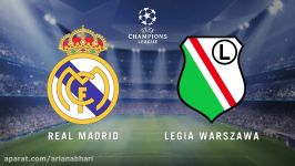 LEGO Real Madrid 5  1 Legia Warszawa Champions League 2016 2017 Group F