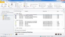 Outlook 2010 Overview of Business Contact Manager