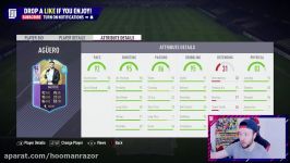 THE NEW SQUAD 94 AGUERO 87 FIRMINO  FIFA 18 Ultimate Team