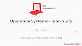 090  Operating Systems  Interrupts