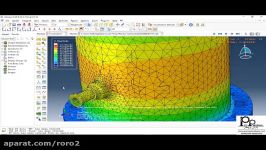 Simulation XFEM crack growth in Abaqus step by step