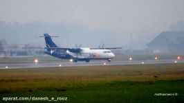 پرواز هواپیما ای تی آر  ATR 72 600 Turboprop