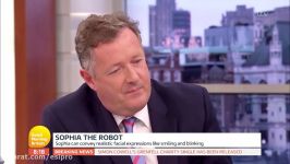 Humanoid Robot Tells Jokes on GMB  Good Morning Britain