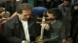 نوازندگی استاد اردشیر کامکار در نمایشگاه محمد حسن کاکاوند